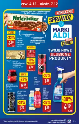 Aldi - gazetka promocyjna JĘDRZEJÓW: WIELKIE OTWARCIE już w czwartek: 04.12! od czwartku 04.12 do niedzieli 07.12 - strona 7