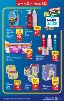 Aldi - gazetka promocyjna JĘDRZEJÓW: WIELKIE OTWARCIE już w czwartek: 04.12! od czwartku 04.12 do niedzieli 07.12 - strona 13