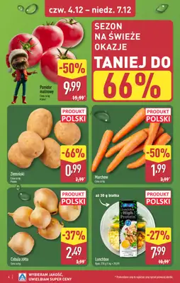 Aldi - gazetka promocyjna JĘDRZEJÓW: WIELKIE OTWARCIE już w czwartek: 04.12! od czwartku 04.12 do niedzieli 07.12 - strona 4