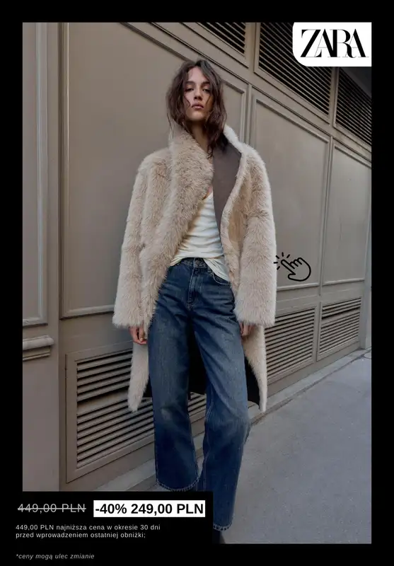 Zara - gazetka promocyjna -40% na wybrane produkty od piątku 28.11 do piątku 28.11 - strona 7