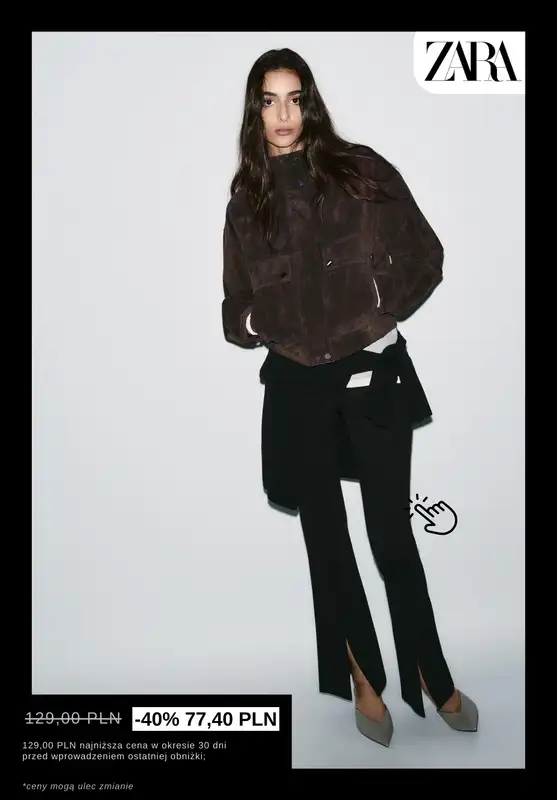 Zara - gazetka promocyjna -40% na wybrane produkty od piątku 28.11 do piątku 28.11 - strona 5