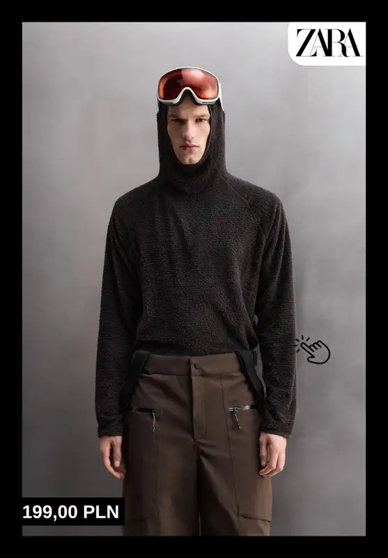 Zara - gazetka promocyjna Kolekcja narciarska dla niego od soboty 29.11  - strona 2