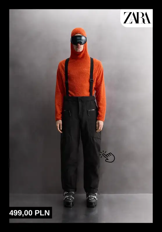 Zara - gazetka promocyjna Kolekcja narciarska dla niego od soboty 29.11  - strona 8