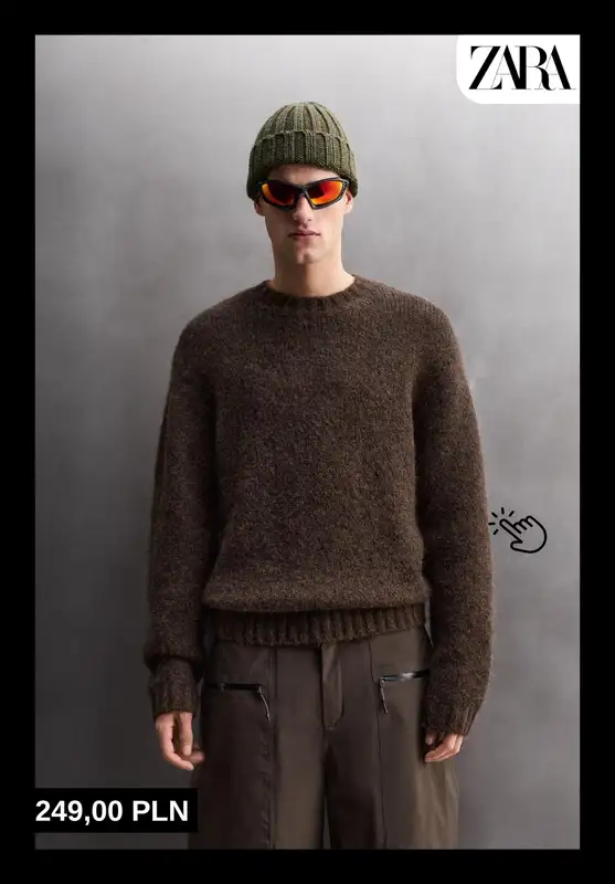 Zara - gazetka promocyjna Kolekcja narciarska dla niego od soboty 29.11  - strona 4