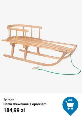 Decathlon - gazetka promocyjna Sanki i ślizgacze od soboty 29.11  - strona 9