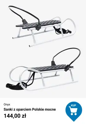 Decathlon - gazetka promocyjna Sanki i ślizgacze od soboty 29.11  - strona 3