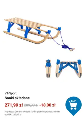 Decathlon - gazetka promocyjna Sanki i ślizgacze od soboty 29.11  - strona 7