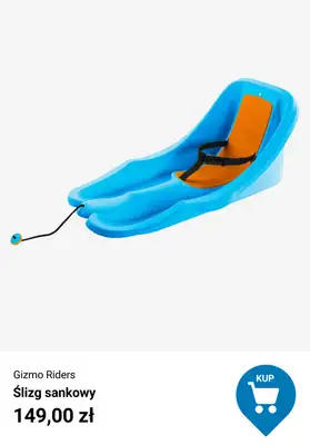 Decathlon - gazetka promocyjna Sanki i ślizgacze od soboty 29.11  - strona 4