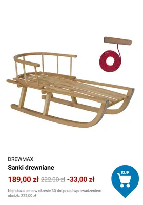 Decathlon - gazetka promocyjna Sanki i ślizgacze od soboty 29.11  - strona 6