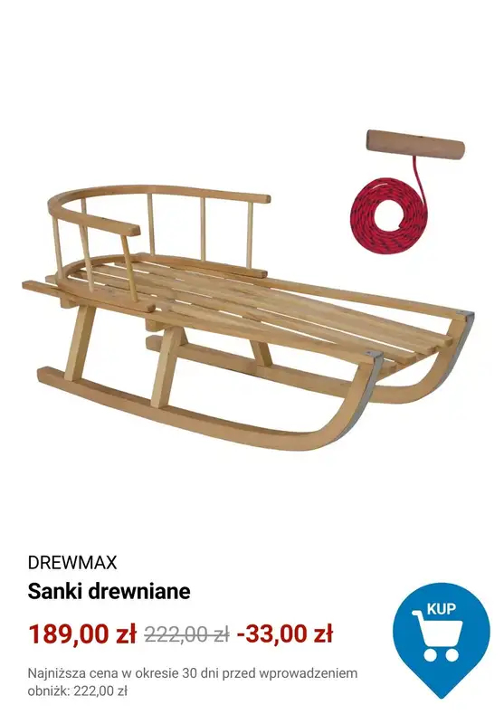 Decathlon - gazetka promocyjna Sanki i ślizgacze od soboty 29.11  - strona 6