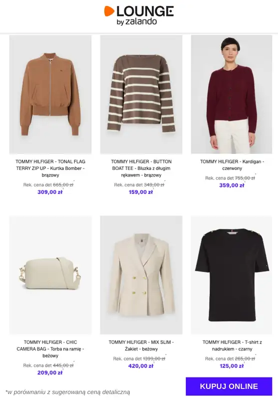 Lounge by Zalando - gazetka promocyjna Specjalne okazje:  Tommy Hilfiger - Kobiety od piątku 28.11 do poniedziałku 01.12 - strona 3
