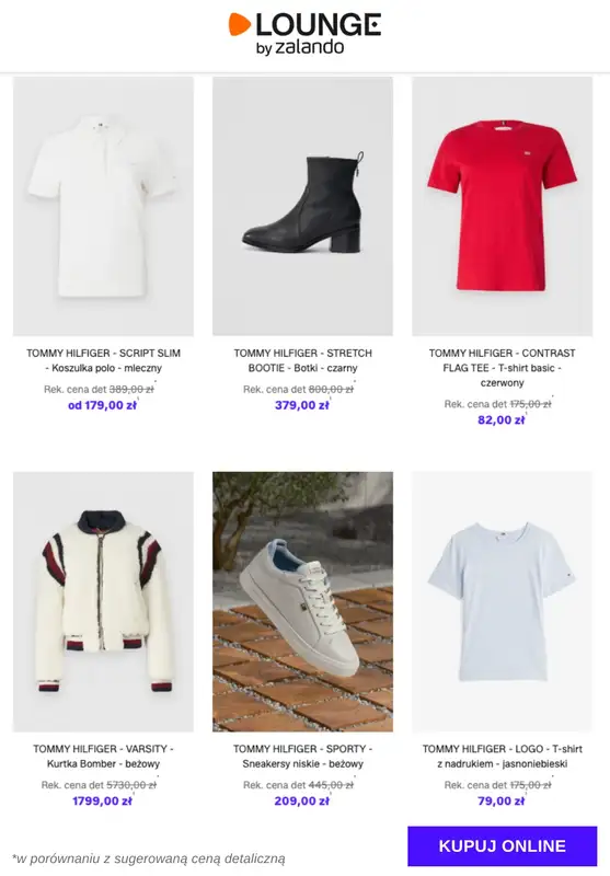 Lounge by Zalando - gazetka promocyjna Specjalne okazje:  Tommy Hilfiger - Kobiety od piątku 28.11 do poniedziałku 01.12 - strona 7