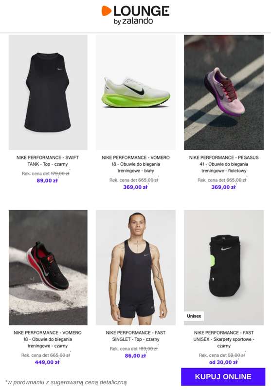Lounge by Zalando - gazetka promocyjna Specjalne okazje:  Nike Performance od piątku 28.11 do wtorku 02.12 - strona 6