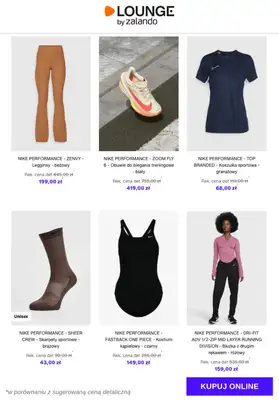 Lounge by Zalando - gazetka promocyjna Specjalne okazje:  Nike Performance od piątku 28.11 do wtorku 02.12 - strona 5