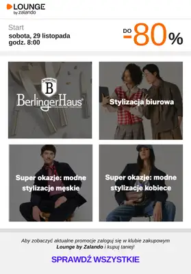 Lounge by Zalando - gazetka promocyjna Do -80% promocje na wybrane marki na WEEKEND! od soboty 29.11 do niedzieli 30.11 - strona 4