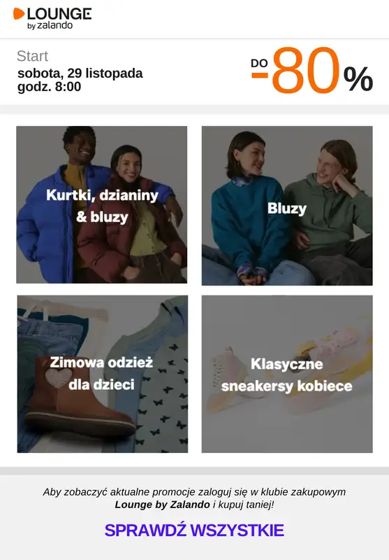 Lounge by Zalando - gazetka promocyjna Do -80% promocje na wybrane marki na WEEKEND! od soboty 29.11 do niedzieli 30.11 - strona 6