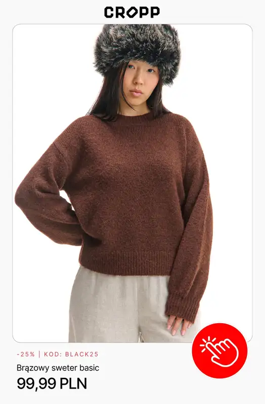 Cropp - gazetka promocyjna BLACK DROP -25% na wszystko przy zakupie 2 produktów od piątku 28.11 do niedzieli 30.11 - strona 4