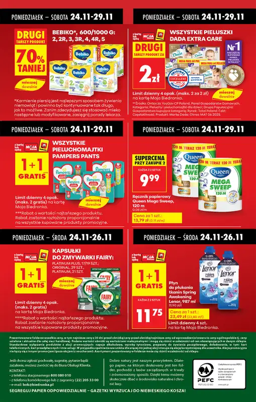 Biedronka - gazetka promocyjna Od poniedziałku od poniedziałku 24.11 do niedzieli 30.11 - strona 97