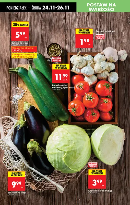 Biedronka - gazetka promocyjna Od poniedziałku, Z ladą tradycyjną od poniedziałku 24.11 do niedzieli 30.11 - strona 35