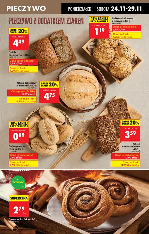 Biedronka - gazetka promocyjna Od poniedziałku, Z ladą tradycyjną od poniedziałku 24.11 do niedzieli 30.11 - strona 43