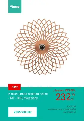 BLACK FRIDAY - gazetka promocyjna 4home | -20% na dodatki do mieszkania od piątku 28.11 do poniedziałku 01.12 - strona 9