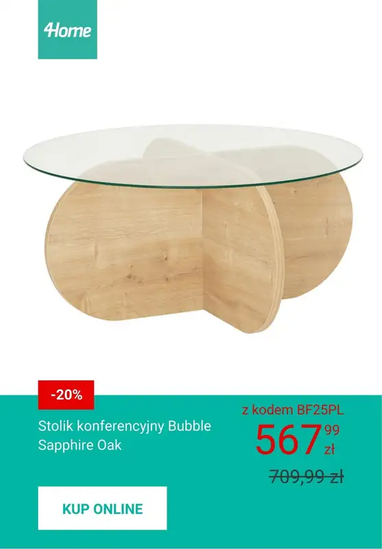 BLACK FRIDAY - gazetka promocyjna 4home | -20% na dodatki do mieszkania od piątku 28.11 do poniedziałku 01.12 - strona 3