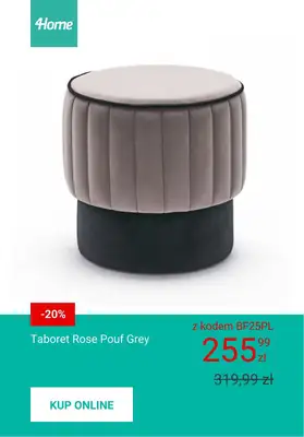 BLACK FRIDAY - gazetka promocyjna 4home | -20% na dodatki do mieszkania od piątku 28.11 do poniedziałku 01.12 - strona 2