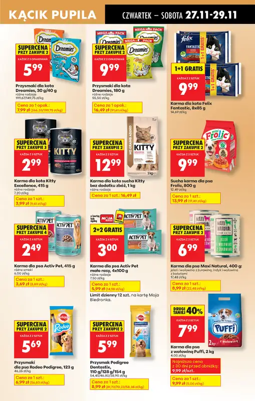 Biedronka - gazetka promocyjna Od czwartku, Z ladą tradycyjną od czwartku 27.11 do środy 03.12 - strona 89