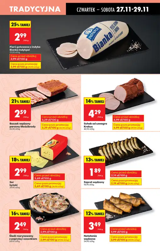 Biedronka - gazetka promocyjna Od czwartku, Z ladą tradycyjną od czwartku 27.11 do środy 03.12 - strona 33