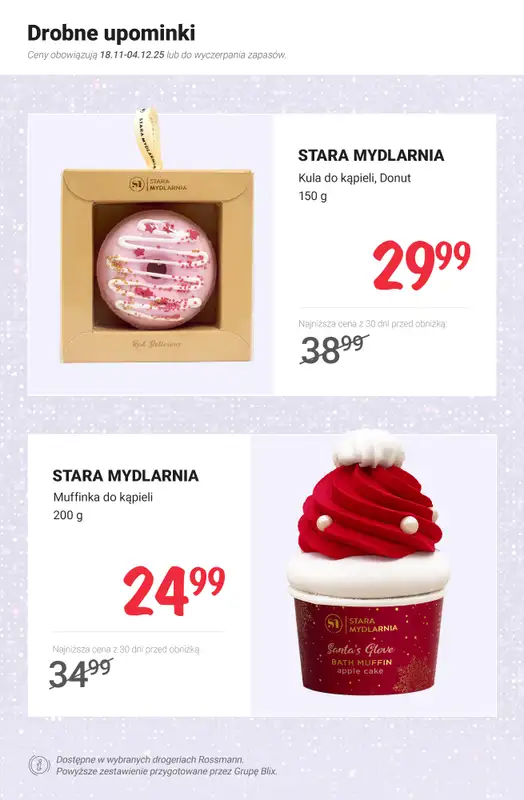 Rossmann - gazetka promocyjna Idealne prezenty na mikołajki! od soboty 29.11 do czwartku 04.12 - strona 2