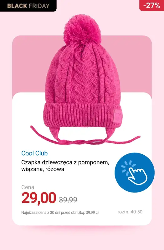 Smyk - gazetka promocyjna Zimowa wyprawka w promocyjnych cenach! od piątku 28.11 do poniedziałku 01.12 - strona 6