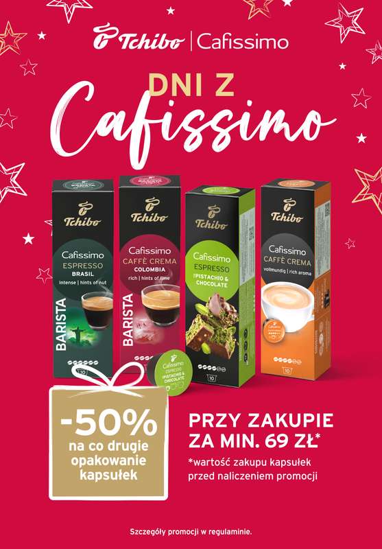 Tchibo - gazetka promocyjna Dni z Cafissimo w Tchibo od piątku 28.11 do poniedziałku 15.12