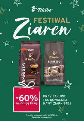 Tchibo - gazetka promocyjna Festiwal Ziaren w Tchibo od piątku 28.11 do poniedziałku 15.12