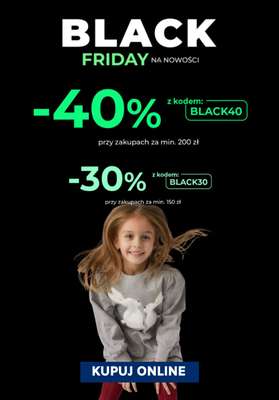BLACK FRIDAY - gazetka promocyjna 5.10.15 | Do -40% na Black Friday od soboty 29.11 do poniedziałku 01.12