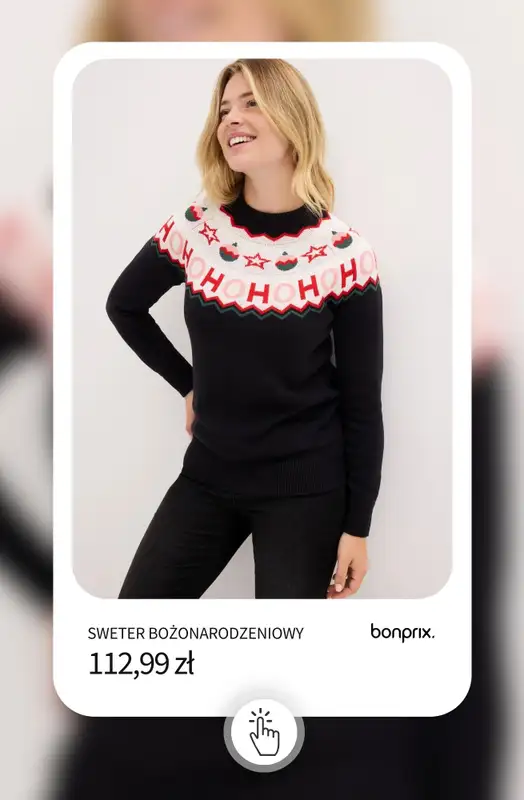 bonprix - gazetka promocyjna Świąteczne swetry dla Niej i dla Niego od soboty 29.11 do piątku 05.12 - strona 5