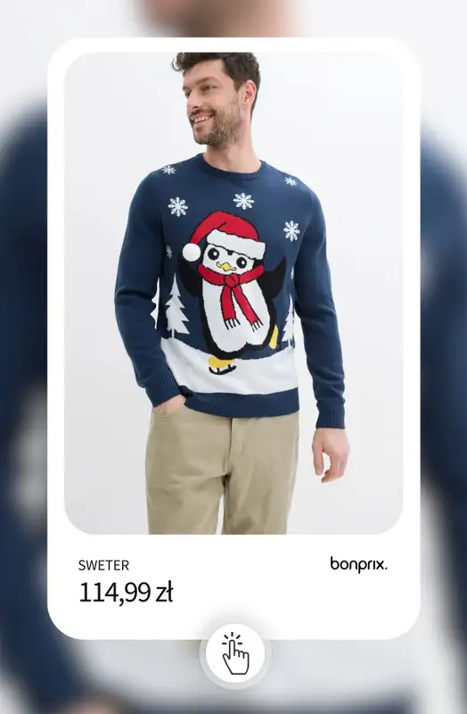 bonprix - gazetka promocyjna Świąteczne swetry dla Niej i dla Niego od soboty 29.11 do piątku 05.12 - strona 11