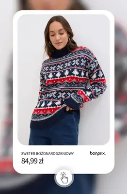 bonprix - gazetka promocyjna Świąteczne swetry dla Niej i dla Niego od soboty 29.11 do piątku 05.12 - strona 3