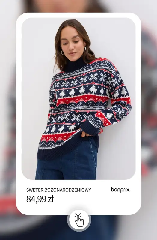 bonprix - gazetka promocyjna Świąteczne swetry dla Niej i dla Niego od soboty 29.11 do piątku 05.12 - strona 3