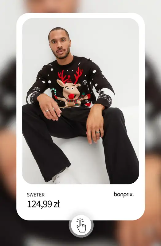 bonprix - gazetka promocyjna Świąteczne swetry dla Niej i dla Niego od soboty 29.11 do piątku 05.12 - strona 9