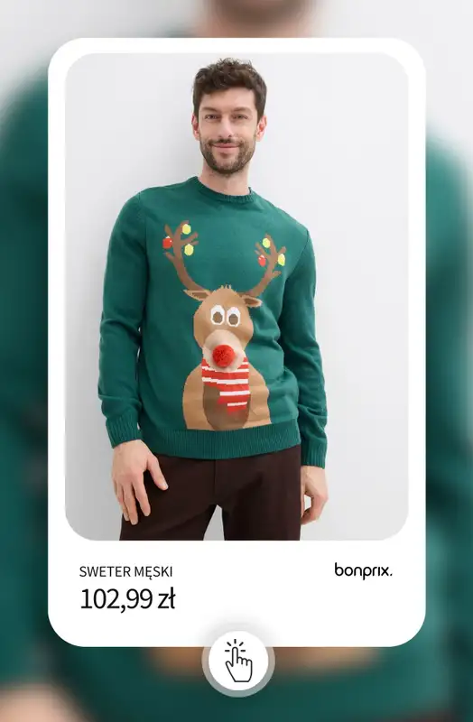 bonprix - gazetka promocyjna Świąteczne swetry dla Niej i dla Niego od soboty 29.11 do piątku 05.12 - strona 10