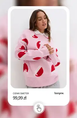 bonprix - gazetka promocyjna Świąteczne swetry dla Niej i dla Niego od soboty 29.11 do piątku 05.12 - strona 7