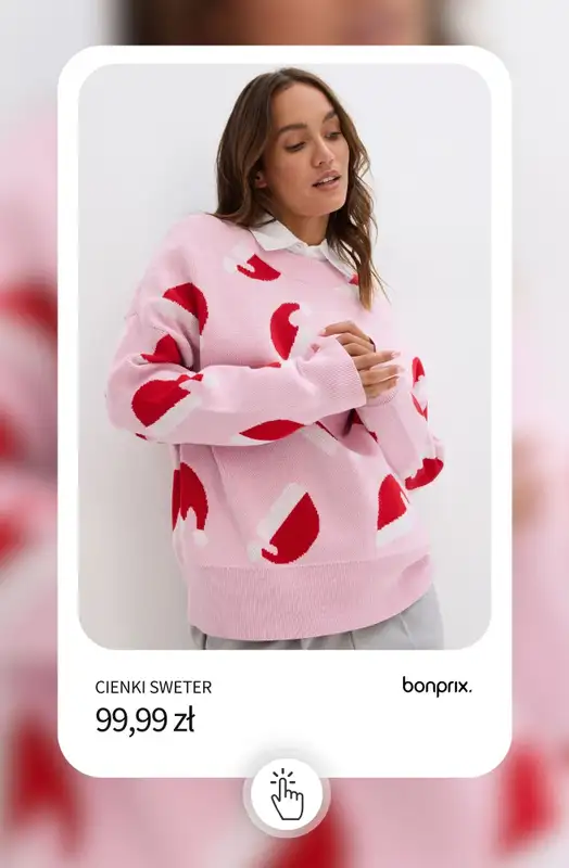 bonprix - gazetka promocyjna Świąteczne swetry dla Niej i dla Niego od soboty 29.11 do piątku 05.12 - strona 7