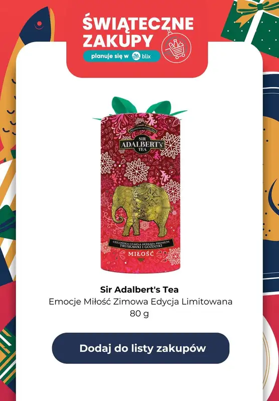 Biedronka - gazetka promocyjna Świąteczna Lista Zakupów w Biedronce! od poniedziałku 01.12 do niedzieli 07.12 - strona 5