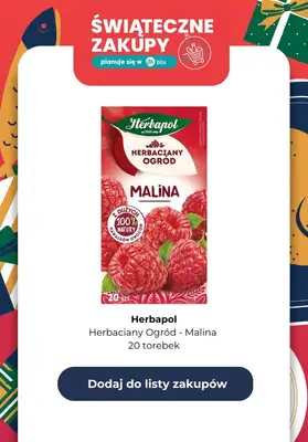 Biedronka - gazetka promocyjna Świąteczna Lista Zakupów w Biedronce! od poniedziałku 01.12 do niedzieli 07.12 - strona 15