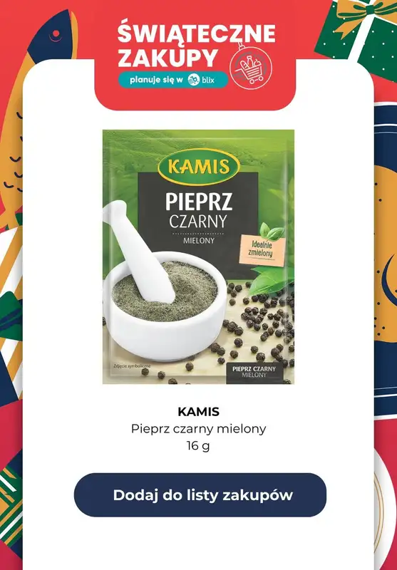 Biedronka - gazetka promocyjna Świąteczna Lista Zakupów w Biedronce! od poniedziałku 01.12 do niedzieli 07.12 - strona 21