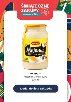 Biedronka - gazetka promocyjna Świąteczna Lista Zakupów w Biedronce! od poniedziałku 01.12 do niedzieli 07.12 - strona 25