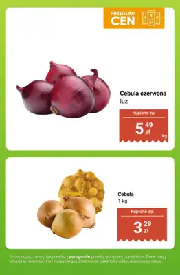 Dino - gazetka promocyjna Owoce i warzywa - przegląd cen od poniedziałku 01.12 do niedzieli 07.12 - strona 5