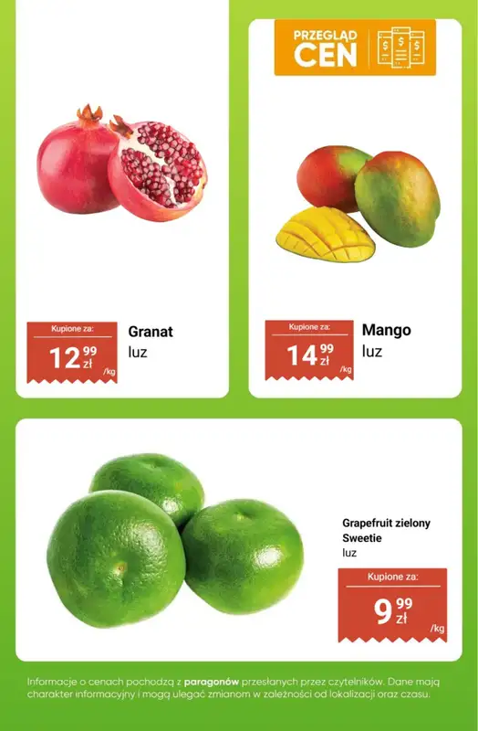 Dino - gazetka promocyjna Owoce i warzywa - przegląd cen od poniedziałku 01.12 do niedzieli 07.12 - strona 11