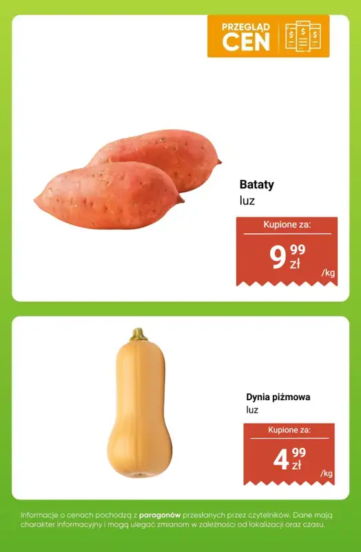 Dino - gazetka promocyjna Owoce i warzywa - przegląd cen od poniedziałku 01.12 do niedzieli 07.12 - strona 7