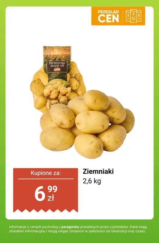 Dino - gazetka promocyjna Owoce i warzywa - przegląd cen od poniedziałku 01.12 do niedzieli 07.12 - strona 6